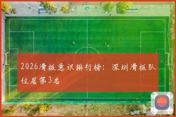 2026滑板意识排行榜：深圳滑板队位居第3名